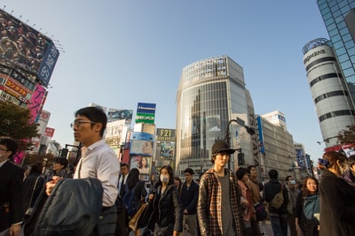 日本东京白天